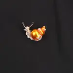 Brož  Šnek – 3 × 3 cm - fotografie 2