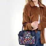 Dámská kabelka Kitto – sametový potisk Inspirace