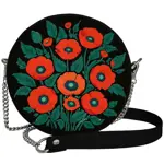 Kabelka tablet Červené máky