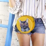 Kabelka tablet Kočka s brýlemi