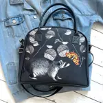  Kabelka s potiskem Oxford  Mýval a motýl