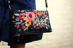 Kabelka pretty Malované květiny