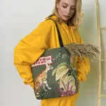 Textilní taška Tenderness To be happy – stylový shopper na zip