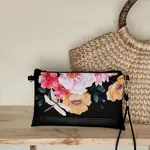 Malá kabelka přes rameno Hmyz v květinách