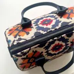 Dámská kabelka Barrel – textilní potisk Ornament