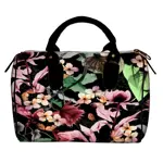 Dámská kabelka Barrel – textilní potisk pestré květiny