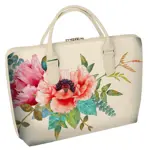 Taška Sakvoyage na notebook Květiny na bílém pozadí