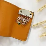 Klíčenka do kabelky – barevná kapsička na klíče s karabinkami ornament