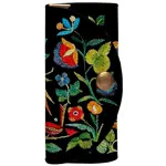 Klíčenka do kabelky – barevná kapsička na klíče s karabinkami  květiny