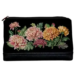 Dámská cestovní kosmetická taštička Lovely Bujné jiřiny – 26 × 15 × 8 cm
