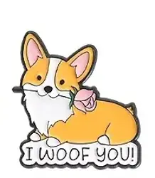i woof  you corgi