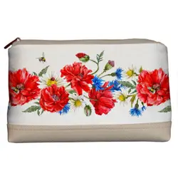 Kosmetická taška Lovely Vlčí máky a chrpy