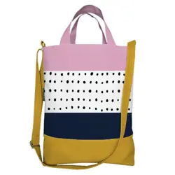 Kabelka city Pruhy a tečky