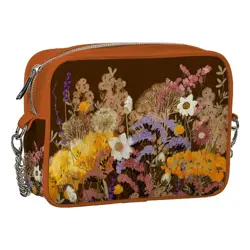 Kabelka na řetízku Cherie Podzimní květiny