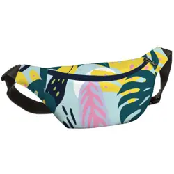 Ledvinka BUMBAG Tropické listy