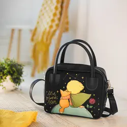 Dámská kabelka Kitto – sametový potisk  Malý princ