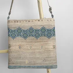 Kabelka Taystra  Modrý vzor