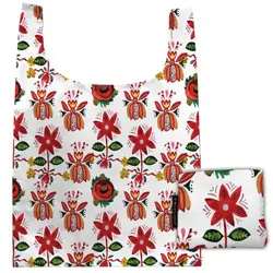 Skládací nákupní taška Květiny