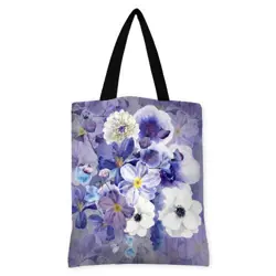 Kabelka original Květiny na šeříkovém pozadí