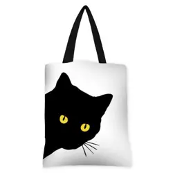 Kabelka original Černá kočka se žlutýma očima
