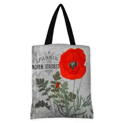 Kabelka original  Červený mák