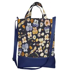 Kabelka city Fialky a sedmikrásky