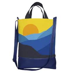 Kabelka city hory. Západ slunce