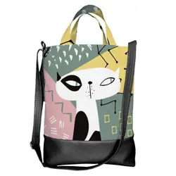 Kabelka city Skvrnitá kočka