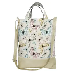 Kabelka city Barevní motýli