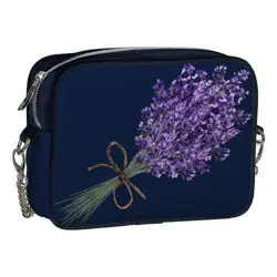 Kabelka na řetízku Cherie Kytice levandule