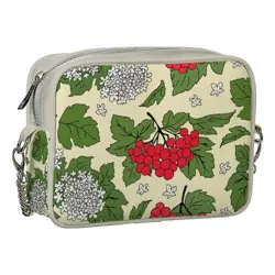 Kabelka na řetízku Cherie  Kalina červená