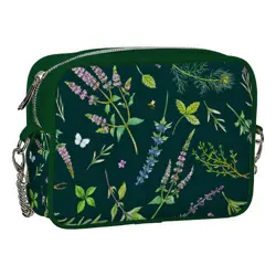 Kabelka na řetízku Cherie Květiny a listy