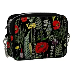 Kabelka na řetízku Cherie Vlčí máky