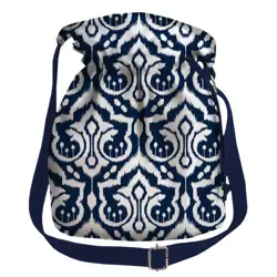 Dámská kabelka torba Modrý vzor
