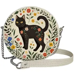 Kabelka tablet Černá kočka