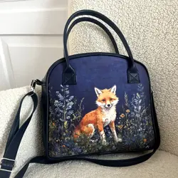  Kabelka s potiskem Oxford Liška