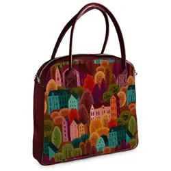  Kabelka s potiskem Oxford Podzim ve velkoměstě