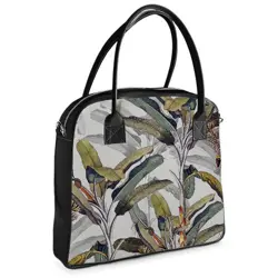  Kabelka s potiskem Oxford Dlouhé tropické listy