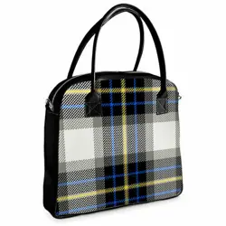  Kabelka s potiskem Oxford Kárový vzor