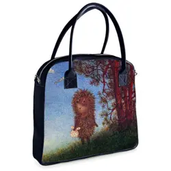  Kabelka s potiskem Oxford Ježek v mlze