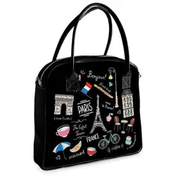  Kabelka s potiskem Oxford  Pařížské atrakce