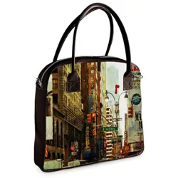  Kabelka s potiskem Oxford New York street