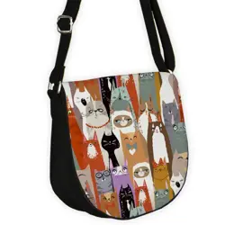 Kabelka saddle kočky