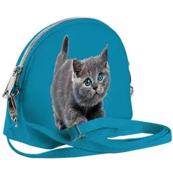 Mini kabelka  Coquette Šedé kotě