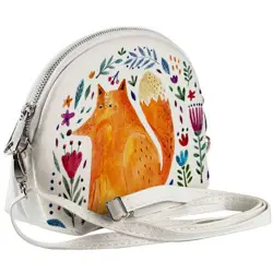 Mini kabelka  Coquette Liška na bílém pozadí