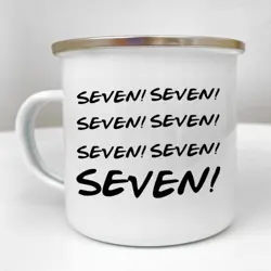 Smaltovaný hrnek Camper Seven!