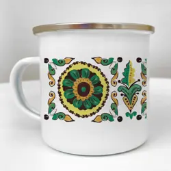 Smaltovaný hrnek Camper ornament