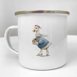 Smaltovaný hrnek Camper Husa s dárkem