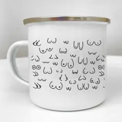 Smaltovaný hrnek Camper  Prsa