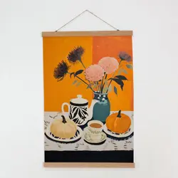 Látkový plakát na zeď Podzimní zátiší